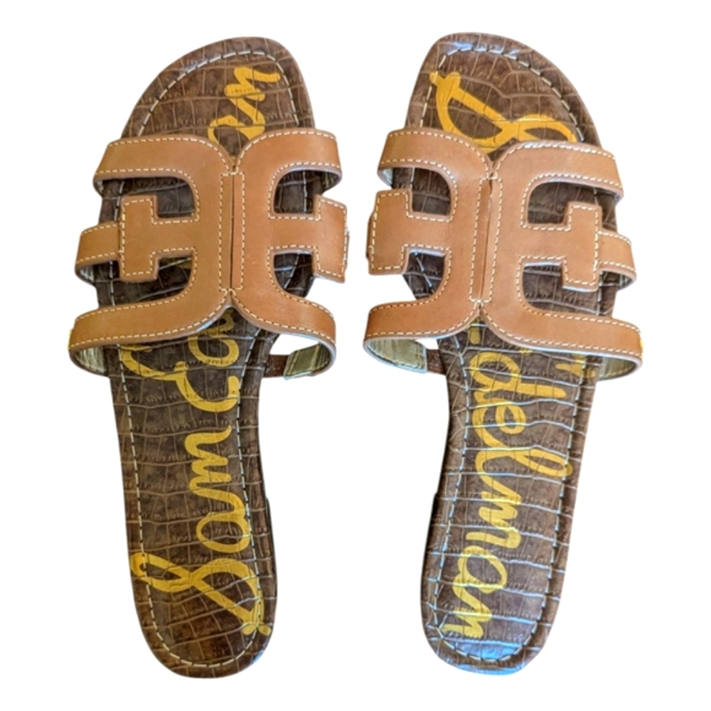 Sam Edelman Paddle Leather Bay Slide Sandal Women's 10